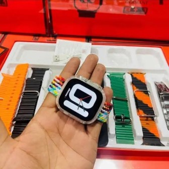 Y80 Ultra Smart Watch With 8 Straps - Image 2