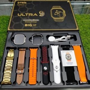 DT900 Ultra Smart Watch – 7 in 1 Combo Pack