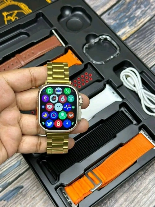 DT900 Ultra Smart Watch – 7 in 1 Combo Pack - Image 3