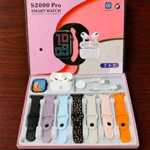 🎧 S2000 Pro Smart Watch (7+2 Combo)