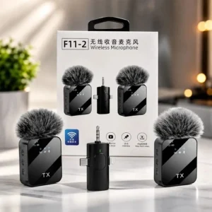 F11-2 Dual Wireless Microphone 🎤